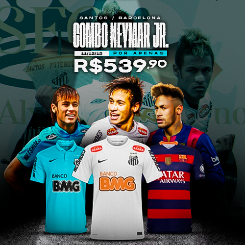 Combo Histórico Neymar JR