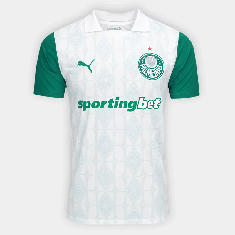 Camisa Palmeiras II 25/26 s/n Torcedor Puma Masculina - Branco