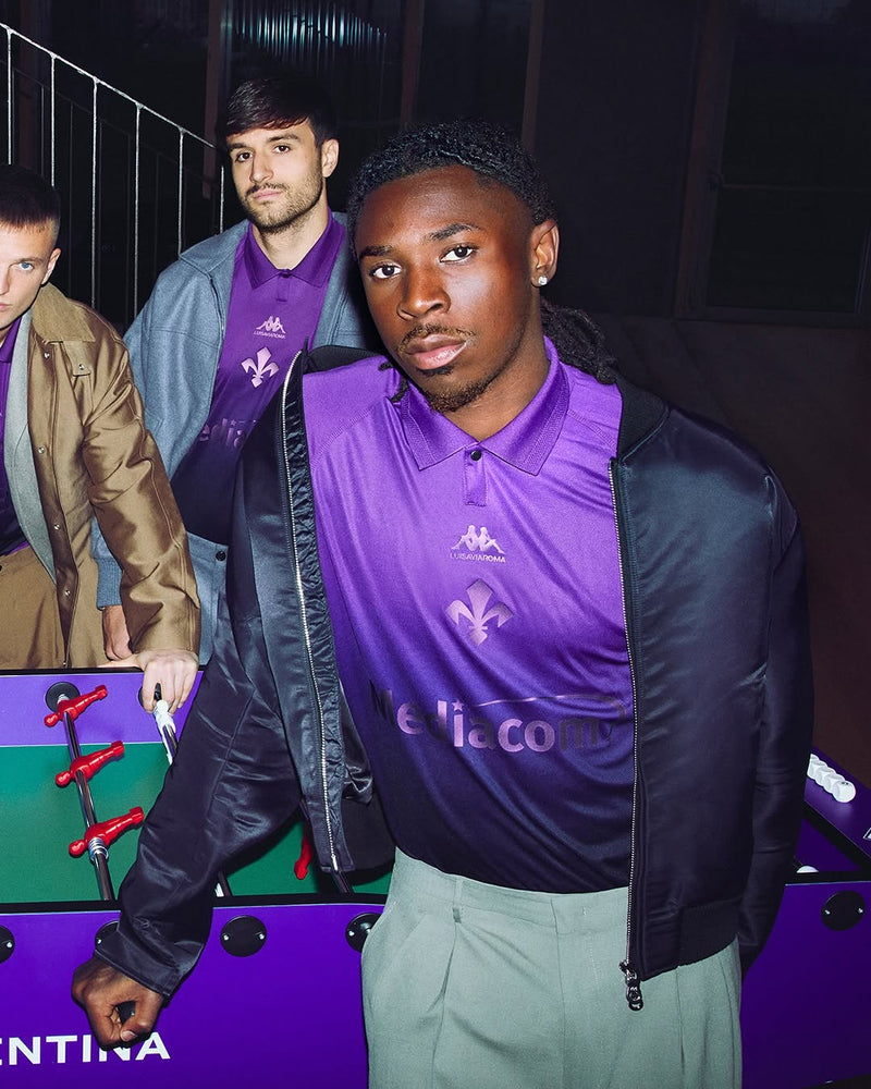 Camisa Do Fiorentina x Luisaviaroma IV Roxo 25/26