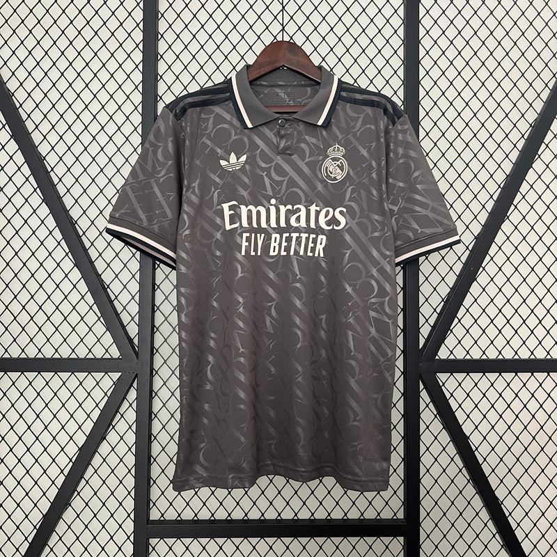 Camisa Do Real Madrid III Cinza 24/25