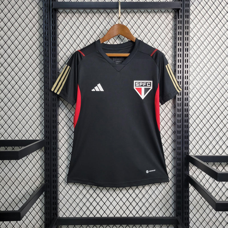 Camisa Oficial do São Paulo F.C - 23/24 - Feminina - Versão Torcedor - Personalizável