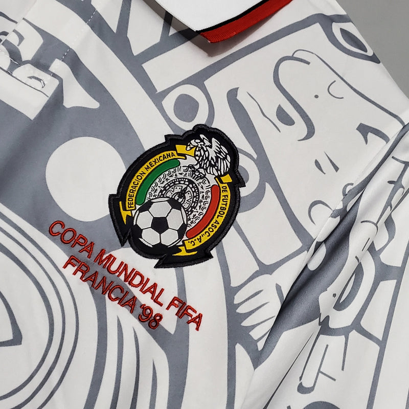 Camisa México Reserva 1998 - Versão Retrô