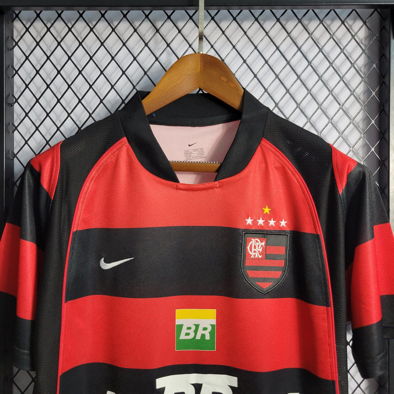 Camisa Flamengo Nike Retrô 2003-04 Torcedor Pro Masculina