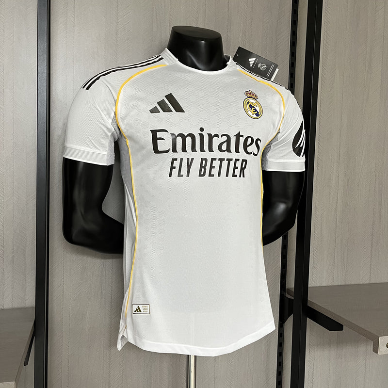 Camisa Jogador Do Real Madrid I Branco 25/26