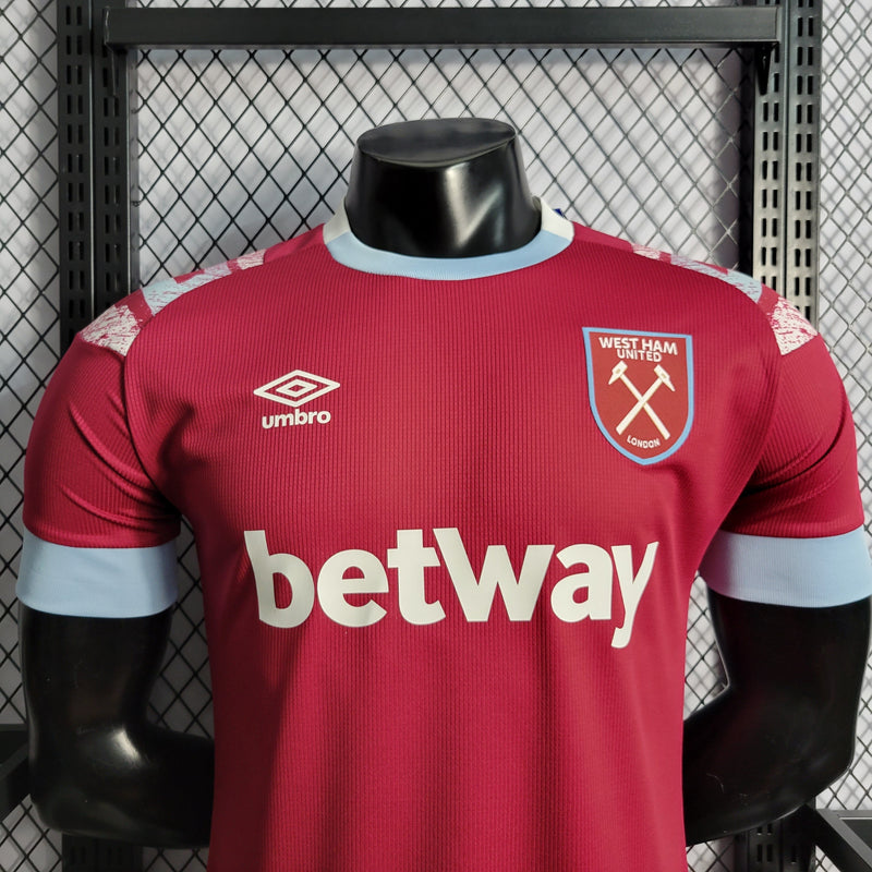 Camisa West Ham 22/23 Versão Jogador