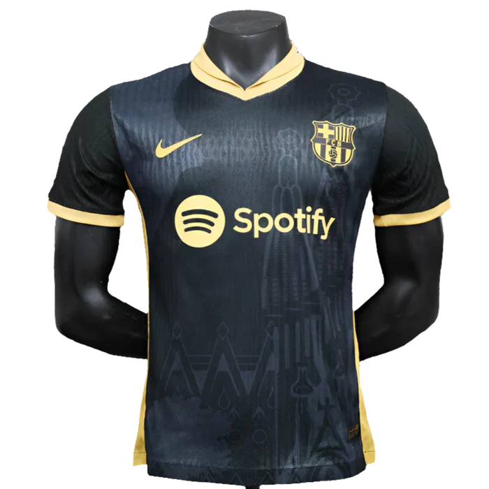 Camisa Barcelona 25/26 Especial - Preto - Versão Jogador