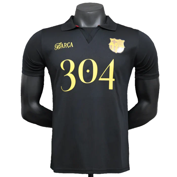 Camisa Barcelona 25/26 Preto - Edição Especial - Versão Jogador