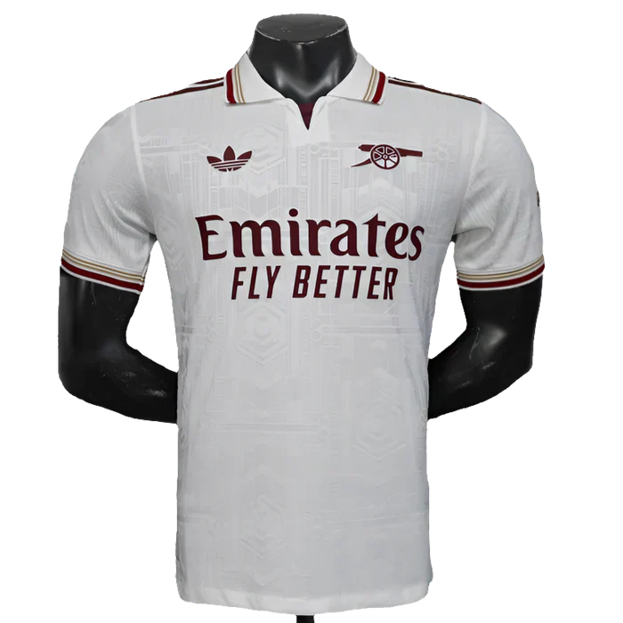 Camisa Arsenal 25/26 Especial - Branco - Versão Jogador