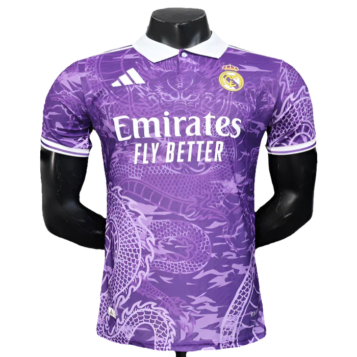 Camisa Real Madrid 25/26 Edição Especial - Roxo - Versão Jogador
