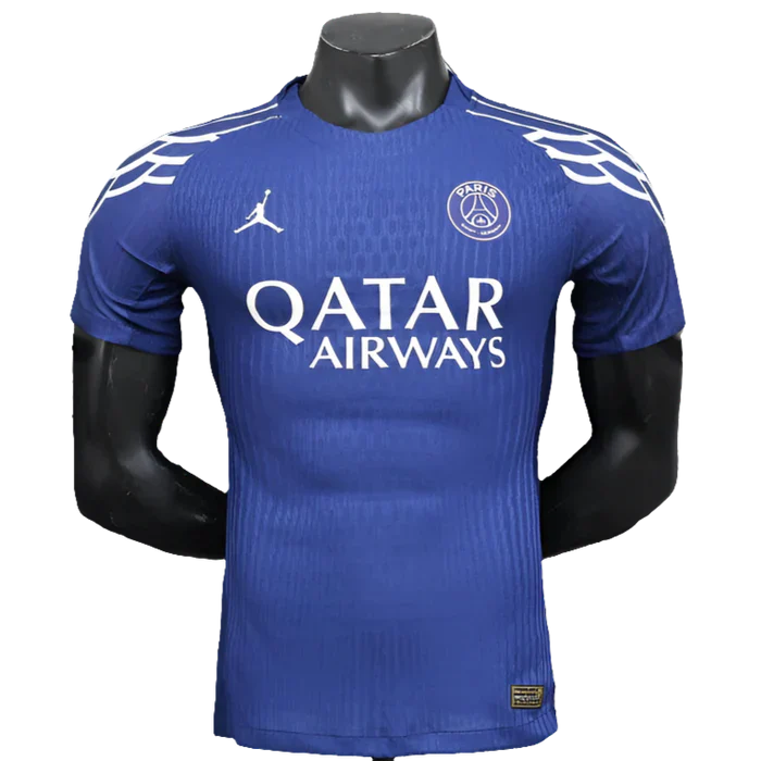 Camisa Paris Saint-Germain (PSG) 25/26 Treino - Azul Marinho - Versão Jogador