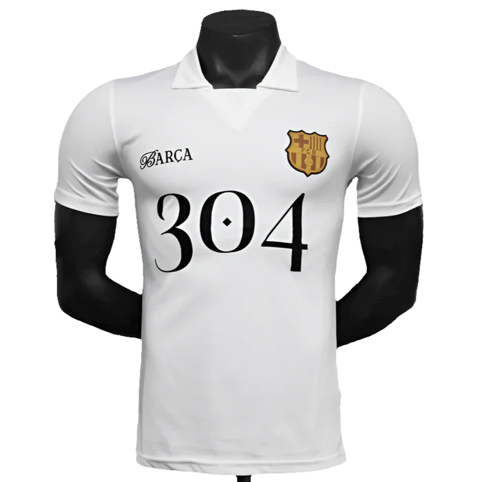 Camisa Barcelona 25/26 Edição Especial - Branco - Versão Jogador