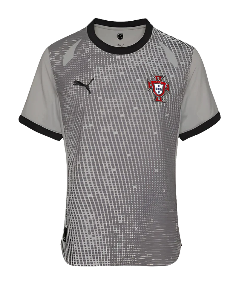 Camisa de Goleiro Portugal 25/26 - Cinza - Versão Torcedor