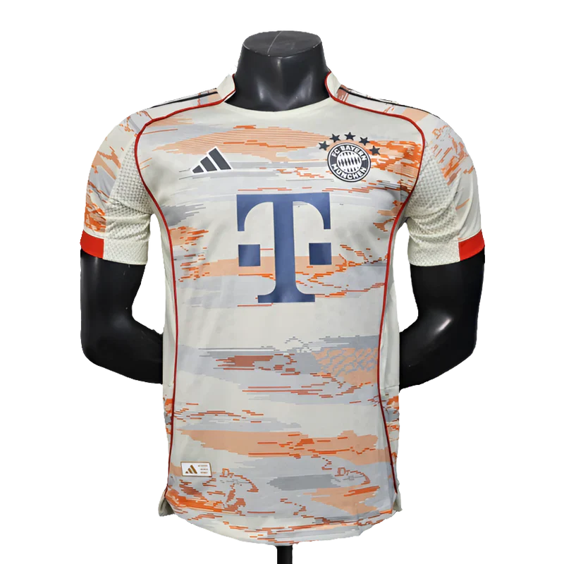 Camisa reserva do Bayern de Munique 25/26 II - Versão do jogador