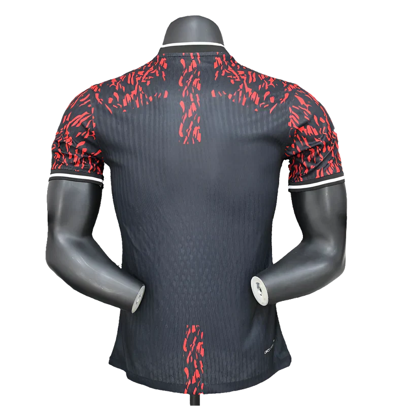 Camisa Barcelona 25/26 Edição Leão - Vermelho - Versão Jogador