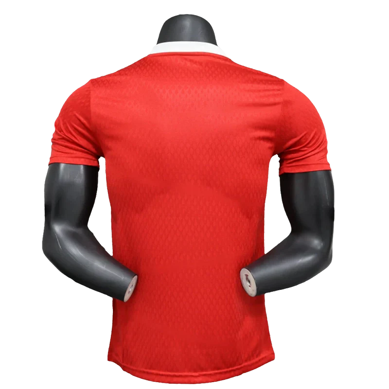 Camisa Arsenal 25/26 Pré-Jogo - Vermelho - Versão Jogador