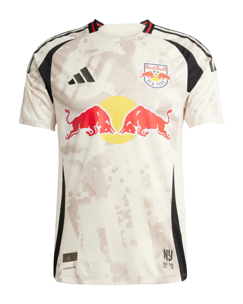 Camisa reserva do New York Red Bulls 25/26 II - Versão para torcedores