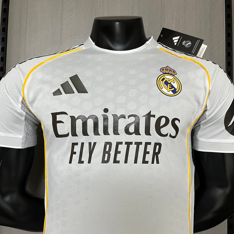 Camisa Jogador Do Real Madrid I Branco 25/26