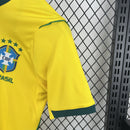 Camisa Brasil I 2026/27 Torcedor Nike Feminina - Amarelo