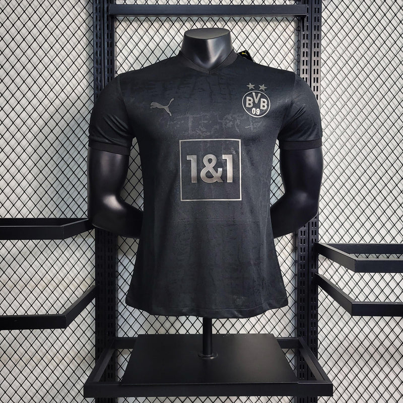 Camisa Borussia Dortmund Especial All Black 2023/24 Puma Jogador Masculina