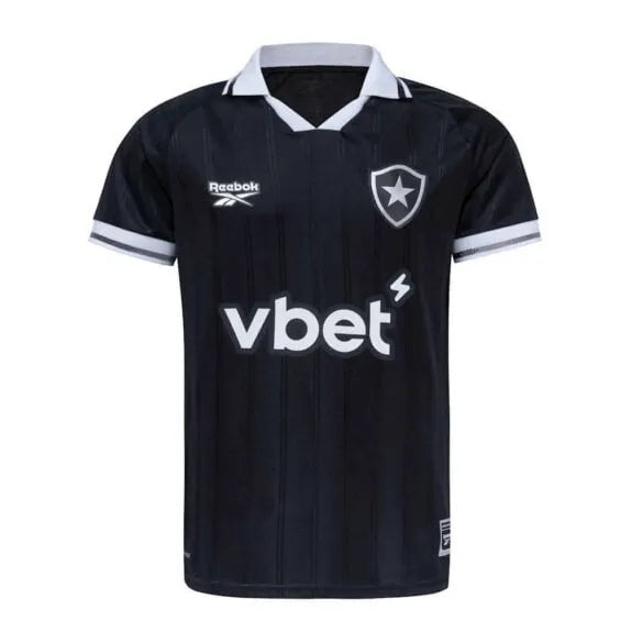 Camisa Botafogo Away 2025/26 - Torcedor Reebok Masculino - Preto