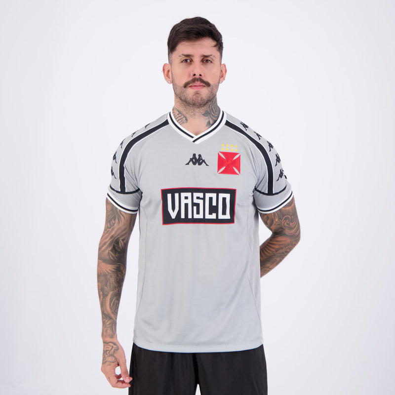 Camisa Kappa Vasco Aquecimento Comissão 2025
