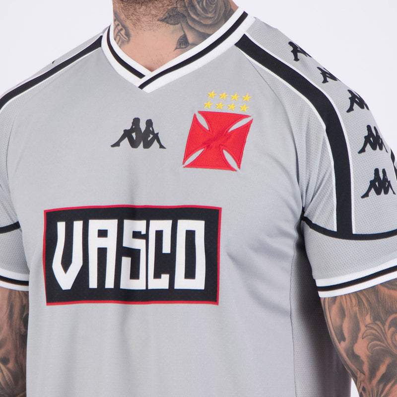 Camisa Kappa Vasco Aquecimento Comissão 2025