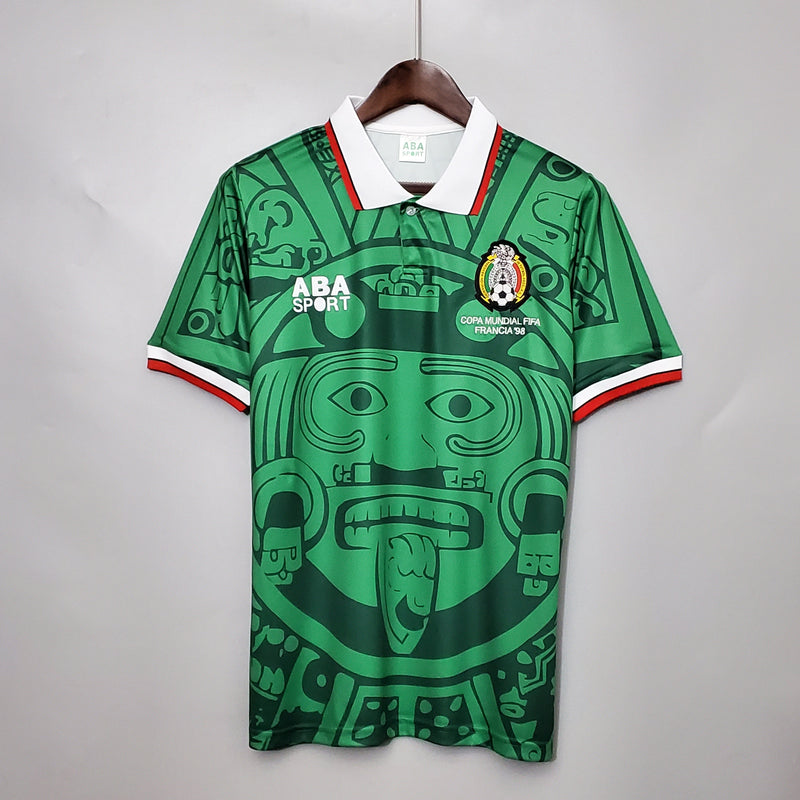 Camisa México Titular 1998 - Versão Retrô