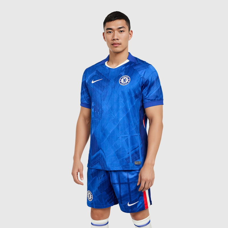 Camisa Chelsea Home 25/26 - Torcedor Nike Masculino - Azul