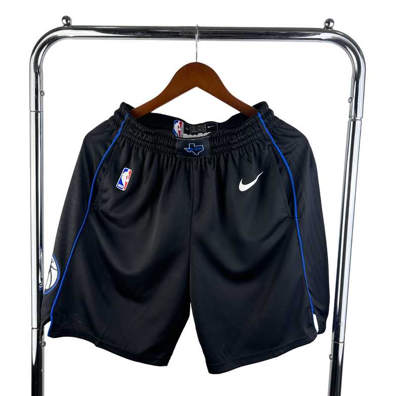 Bermuda NBA Dallas Mavericks Nike Authentic - Preta