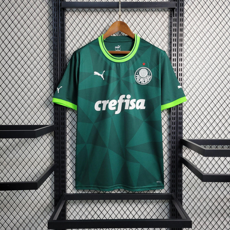 Camisa Oficial do Palmeiras - 23/24 - Versão Torcedor - Personalizável - Home