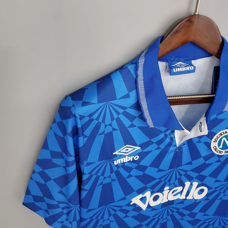 Camisa Napoli Titular 91/93 - Versão Retrô