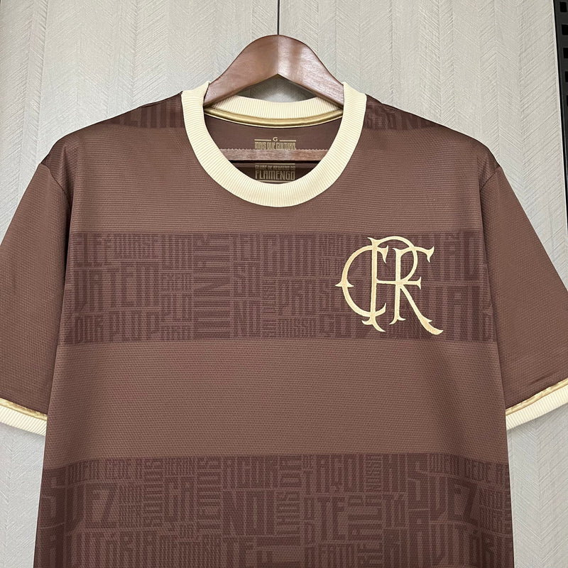 Camisa Do Flamengo Consciência Negra 24/25 - Marrom