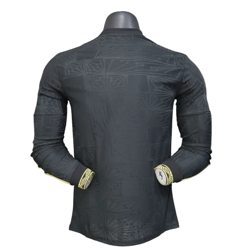 Camisa México 25/26 Gold Cup Edition - Preta - Manga Longa