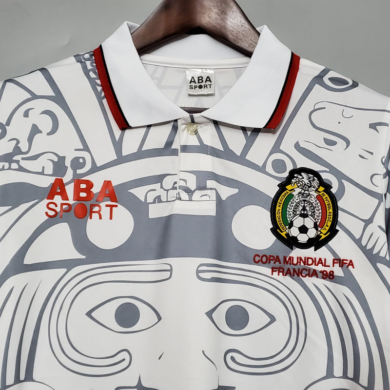 Camisa México Reserva 1998 - Versão Retrô