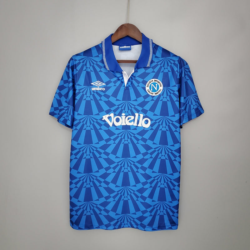 Camisa Napoli Titular 91/93 - Versão Retrô