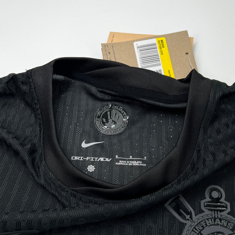 Camisa Jogador Do Corinthians All Black/Preto 24/25