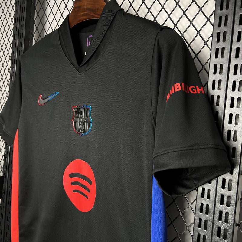 Camisa Do Barcelona II Preto 24/25