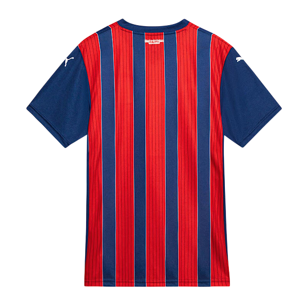 Camisa Bahia Away 2025/26 Torcedor Puma Masculina - Azul e Vermelho
