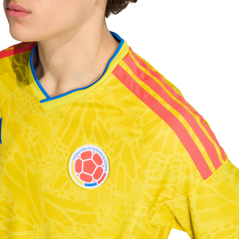 Camisa Colômbia Home 2026/27 Torcedor Adidas Masculino