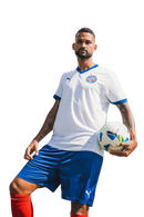 Camisa Bahia Home 2025/26 Torcedor Puma Masculina - Branco