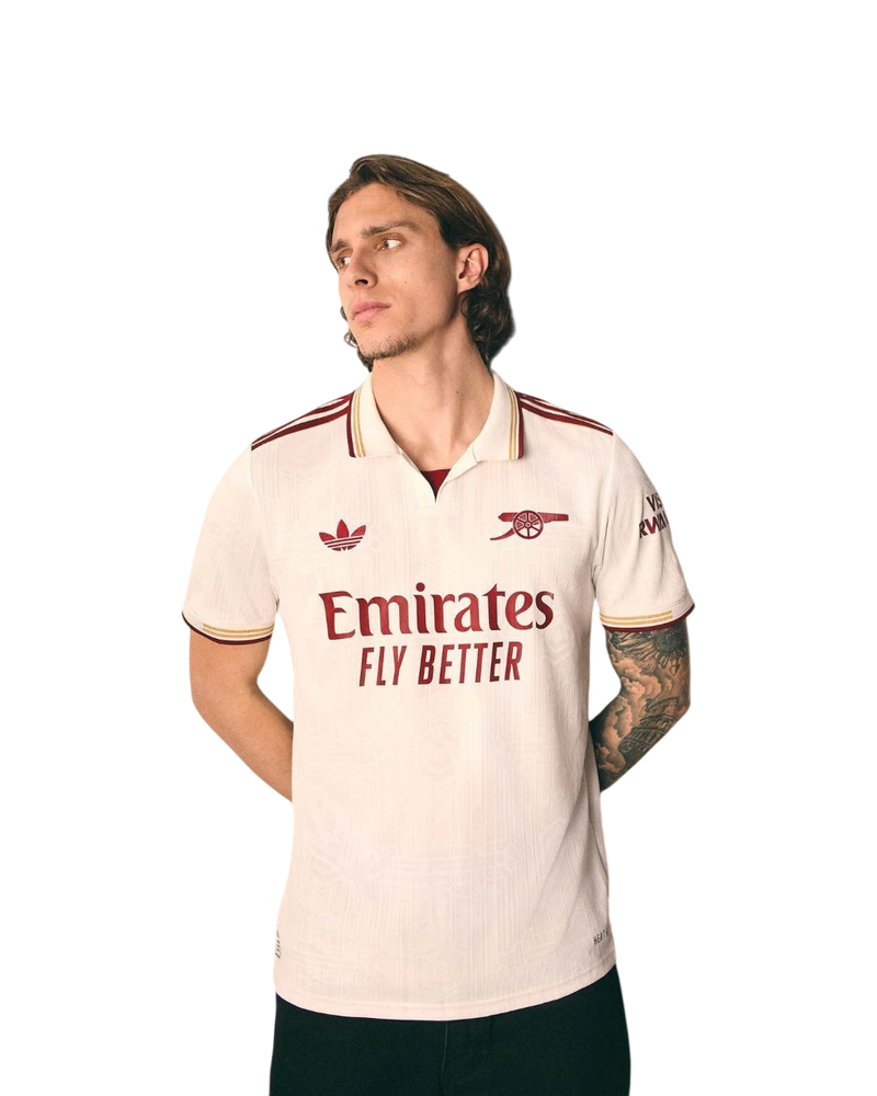 Camisa Arsenal Third 25/26 Torcedor Adidas Masculino - Bege