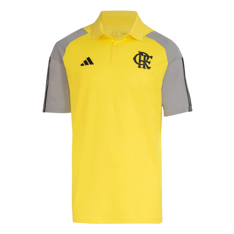 Camisa Do Flamengo Treino Polo Amarelo 24/25