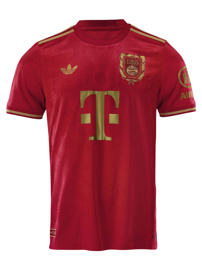 Camisa Do Bayern De Munique 125 Anos Vermelho 25/26