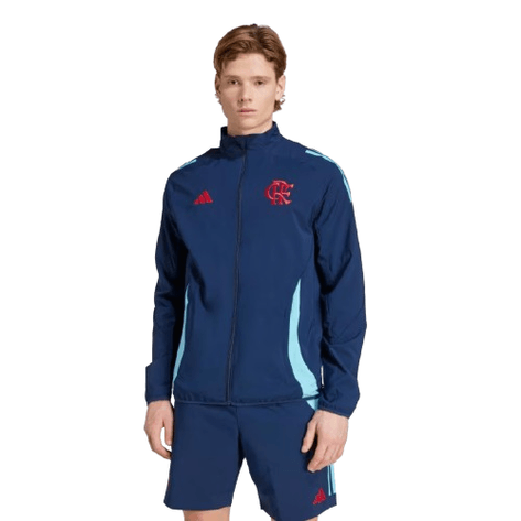 Jaqueta Flamengo Apresentação Adidas 25/26 - Lançamento