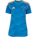 Camisa Cruzeiro Third 25/26 Torcedor Adidas Ferminina - Azul e Dourado
