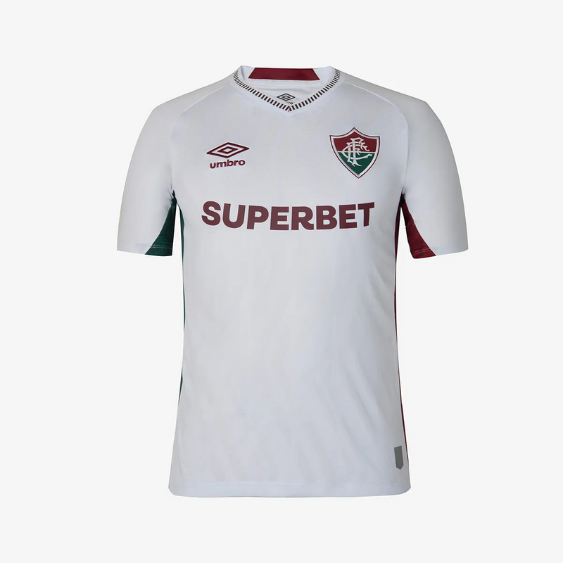 Camisa Fluminense Home 2025/26 - Torcedor Umbro Masculino - Branca
