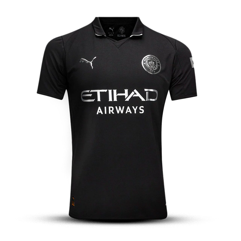 Camisa Manchester City Away 25/26 - Torcedor Puma Masculino - Preto