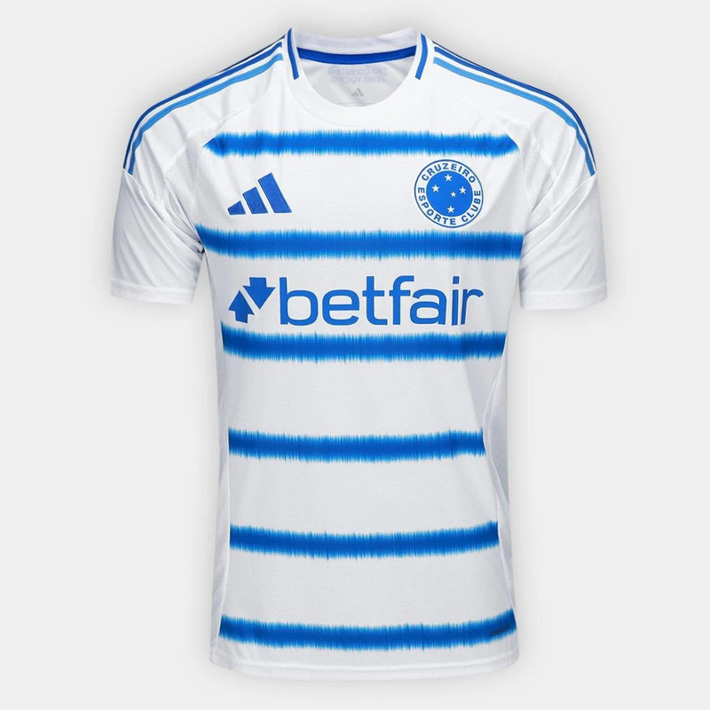 Camisa Cruzeiro Away 2025/26 - Torcedor Adidas Masculino - Branco