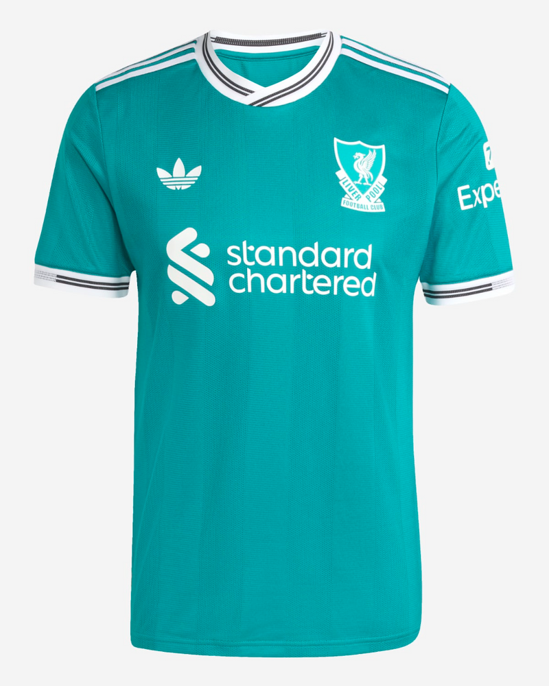 Camisa Liverpool Third 25/26 Jogador Adidas Masculina - Verde
