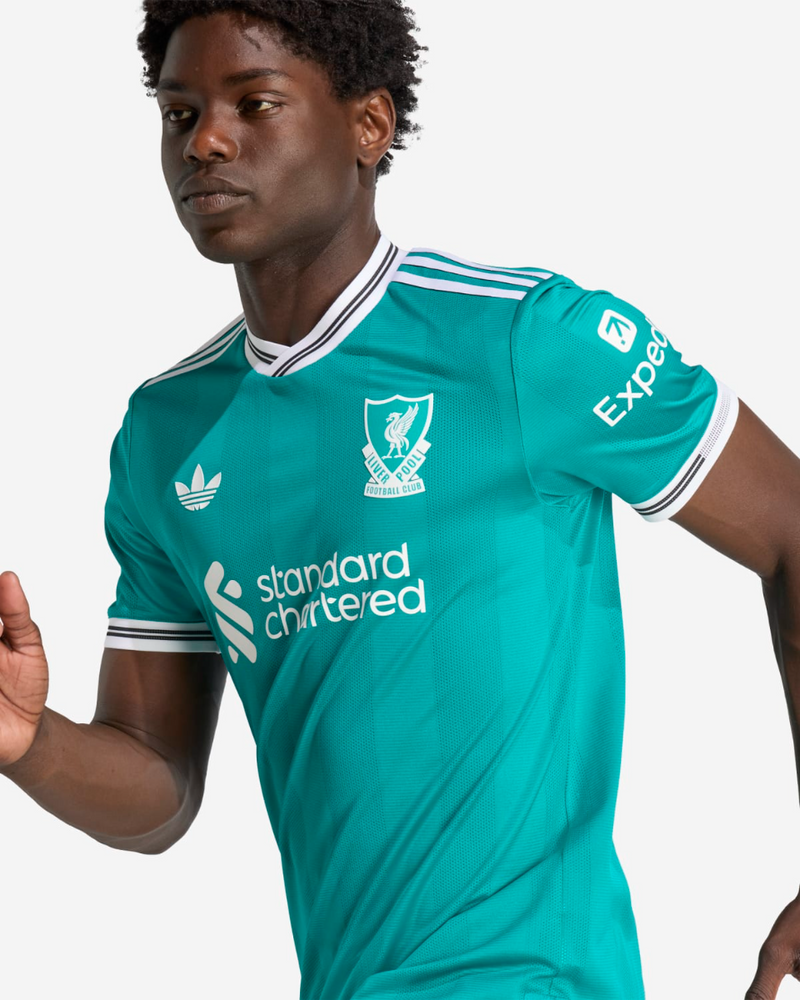 Camisa Liverpool Third 25/26 Jogador Adidas Masculina - Verde